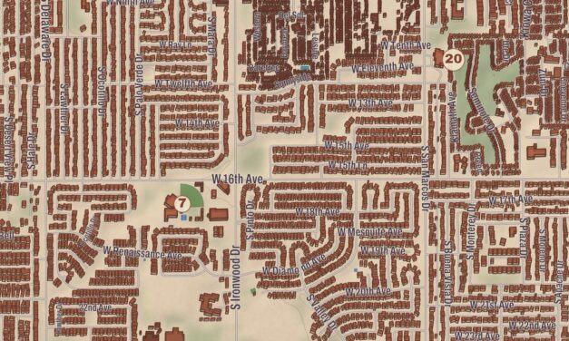 Beautifully Detailed Map of Apache Junction, Arizona