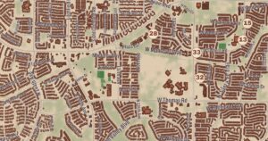 Avondale, Arizona map detail
