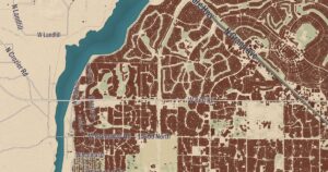 Buckeye, Arizona map detail