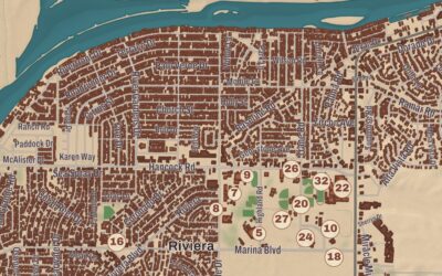 Beautifully Detailed Map of Bullhead City, Arizona