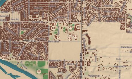 Beautifully Detailed Map of Bullhead City, Arizona