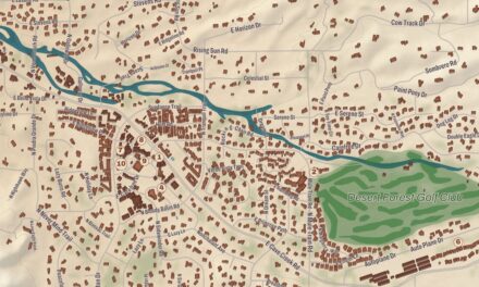 Beautifully Detailed Map of Carefree, Arizona