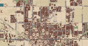 Casa Grande, Arizona map detail