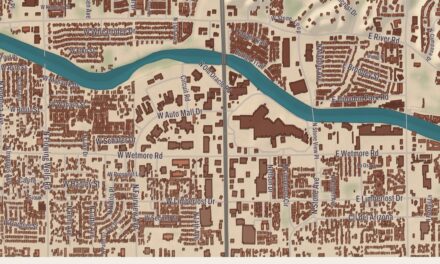 Beautifully Detailed Map of Casas Adobes, Arizona
