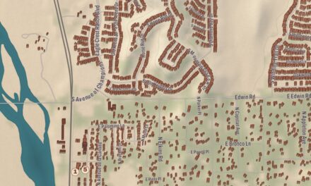 Beautifully Detailed Map of Catalina, Arizona