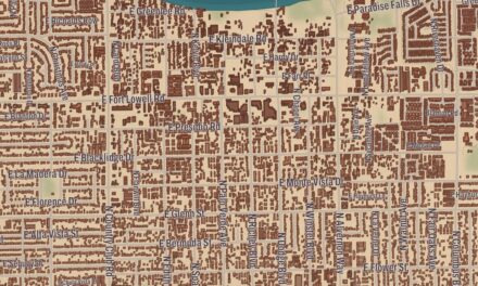 Beautifully Detailed Map of Catalina Foothills, Arizona