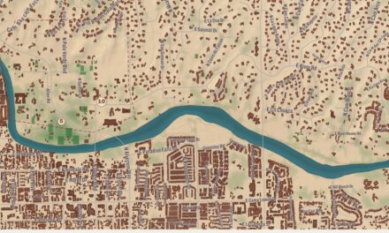 Beautifully Detailed Map of Catalina Foothills, Arizona