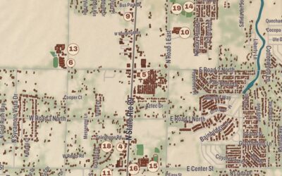 Beautifully Detailed Map of Chino Valley, Arizona