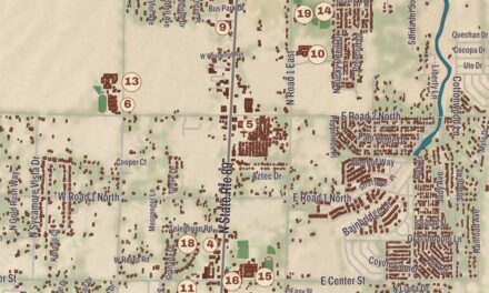 Beautifully Detailed Map of Chino Valley, Arizona