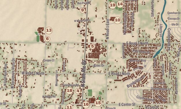 Beautifully Detailed Map of Chino Valley, Arizona