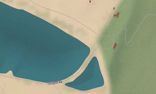 Beautifully Detailed Map of Clarkdale, Arizona