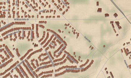 Beautifully Detailed Map of Clarkdale, Arizona