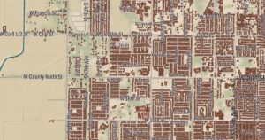 Cocopah Indian Tribe, Arizona map detail