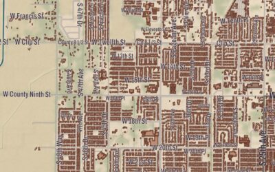 Beautifully Detailed Map of Cocopah Indian Tribe, Arizona