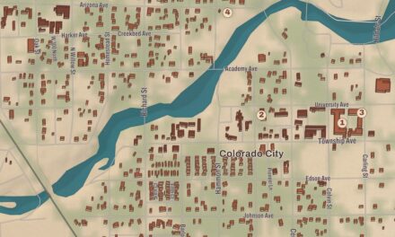 Beautifully Detailed Map of Colorado City, Arizona
