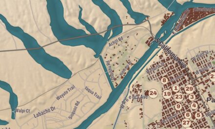 Beautifully Detailed Map of Colorado River Indian Tribes, Arizona