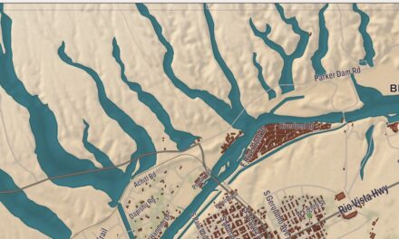Beautifully Detailed Map of Colorado River Indian Tribes, Arizona