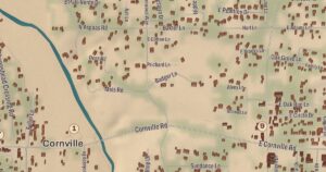 Cornville, Arizona map detail