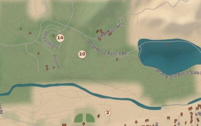 Beautifully Detailed Map of Cottonwood, Arizona
