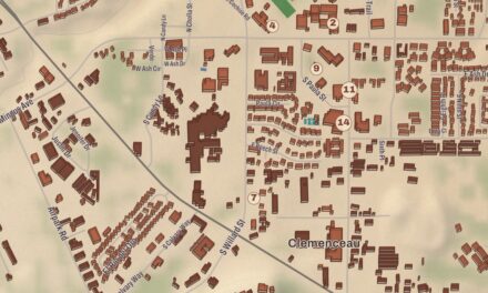 Beautifully Detailed Map of Cottonwood, Arizona