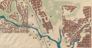 Dewey-Humboldt, Arizona map detail