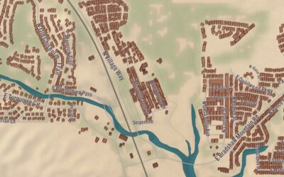 Beautifully Detailed Map of Dewey-Humboldt, Arizona