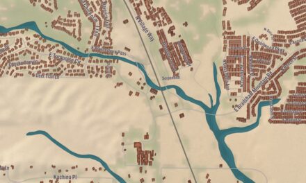 Beautifully Detailed Map of Dewey-Humboldt, Arizona