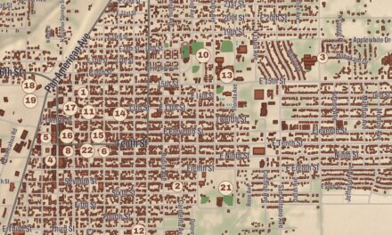 Beautifully Detailed Map of Douglas, Arizona