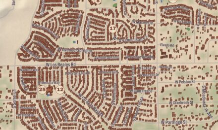 Beautifully Detailed Map of Drexel Heights, Arizona