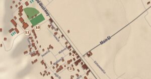 Duncan, Arizona map detail