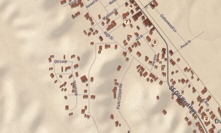 Beautifully Detailed Map of Duncan, Arizona