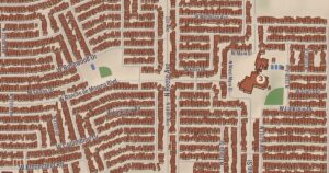 El Mirage, Arizona map detail
