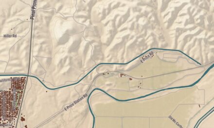 Beautifully Detailed Map of Florence, Arizona