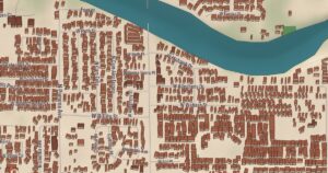 Flowing Wells, Arizona map detail