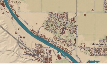 Beautifully Detailed Map of Fort Mojave Indian Tribe, Arizona