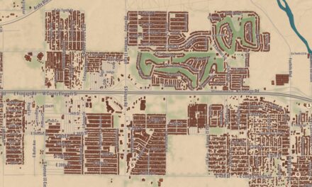 Beautifully Detailed Map of Fortuna Foothills, Arizona