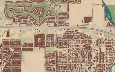 Beautifully Detailed Map of Fortuna Foothills, Arizona