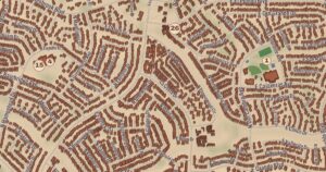 Fountain Hills, Arizona map detail