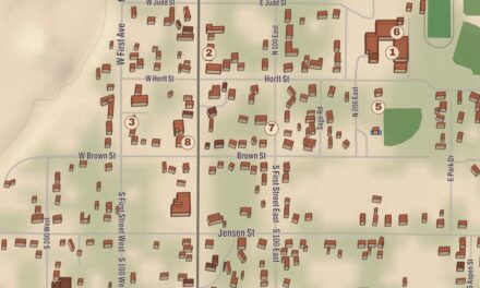 Beautifully Detailed Map of Fredonia, Arizona
