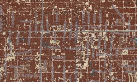 Beautifully Detailed Map of Gila River Indian Community, Arizona