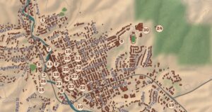 Globe, Arizona map detail