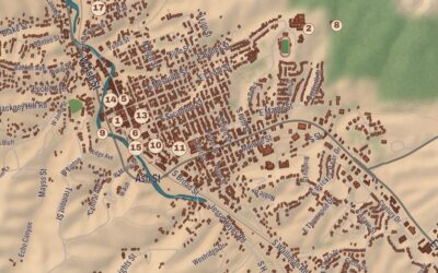Beautifully Detailed Map of Globe, Arizona