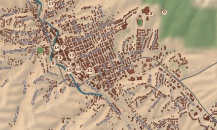 Beautifully Detailed Map of Globe, Arizona