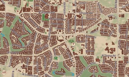 Beautifully Detailed Map of Goodyear, Arizona