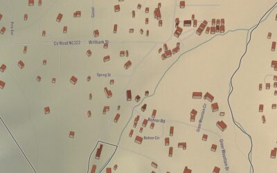 Beautifully Detailed Map of Greer, Arizona