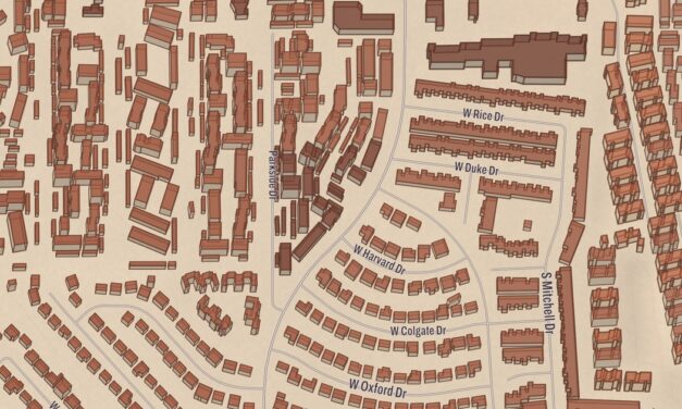 Beautifully Detailed Map of Guadalupe, Arizona