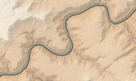 Beautifully Detailed Map of Havasupai Tribe, Arizona