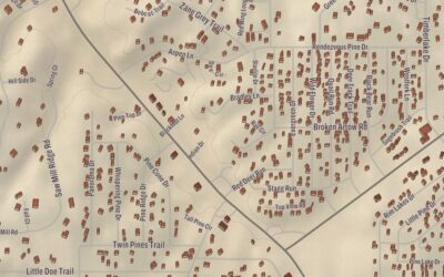 Beautifully Detailed Map of Heber-Overgaard, Arizona