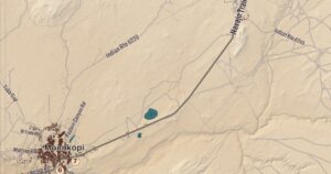 Hopi Tribe, Arizona map detail