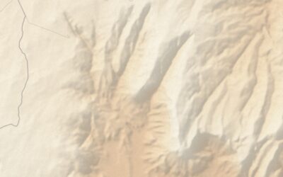 Beautifully Detailed Map of Kaibab Band of Paiute Indians, Arizona